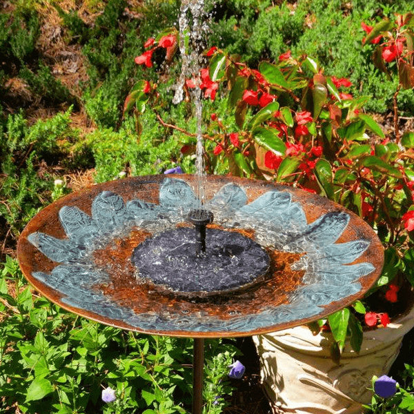 Solar Powered Garden Fountain