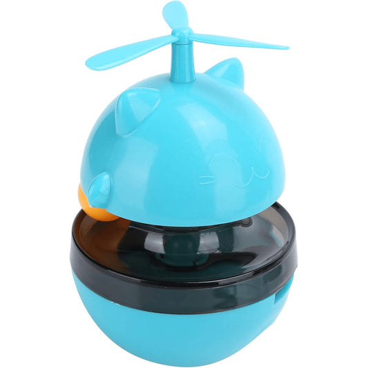 Cat Toy Automatic Interactive Cat Laser Toy with USB Rechargeable Ball Feather, Indoor Exercise Chasing Toy