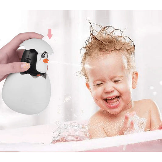Cute Baby Bathing Duck & Penguin Water Spray Toy