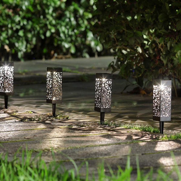 Moroccan Solar Lanterns – Elegant Outdoor Lighting for Garden & Patio, Gift for Garden Lovers, Outdoor Lawn Decorations