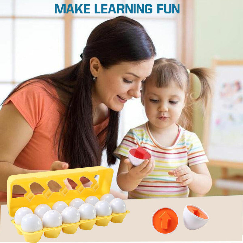 Dimple Fun Egg Matching Toy For Toddlers