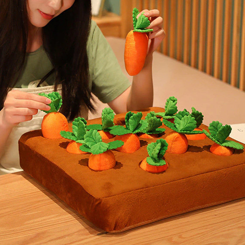 Carrot Pull Radish Plush Toy