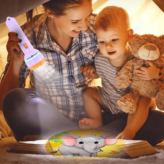 Educational Story Prop Flashlight Projector Toy for Kids – Perfect Birthday, Holiday & Creative Gift