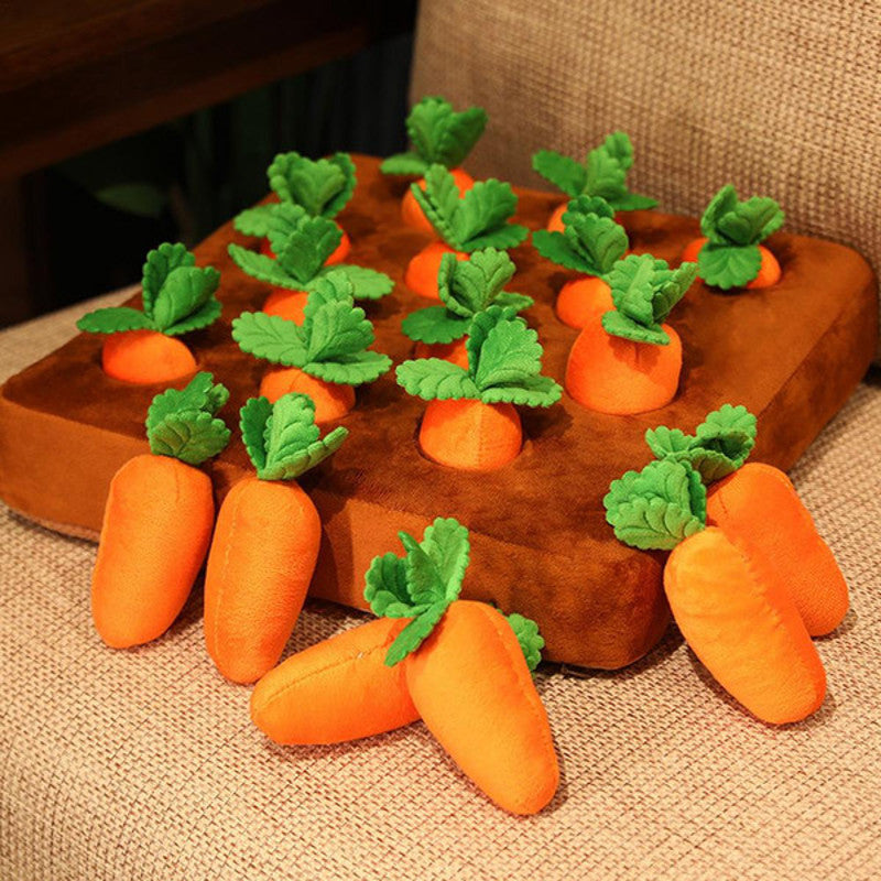 Carrot Pull Radish Plush Toy