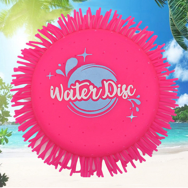 Splash Water Flying Disc Toys, Fun Water Toys for Kids & Adults, Flying Spinner Toy for Beach, Park & Backyard Games