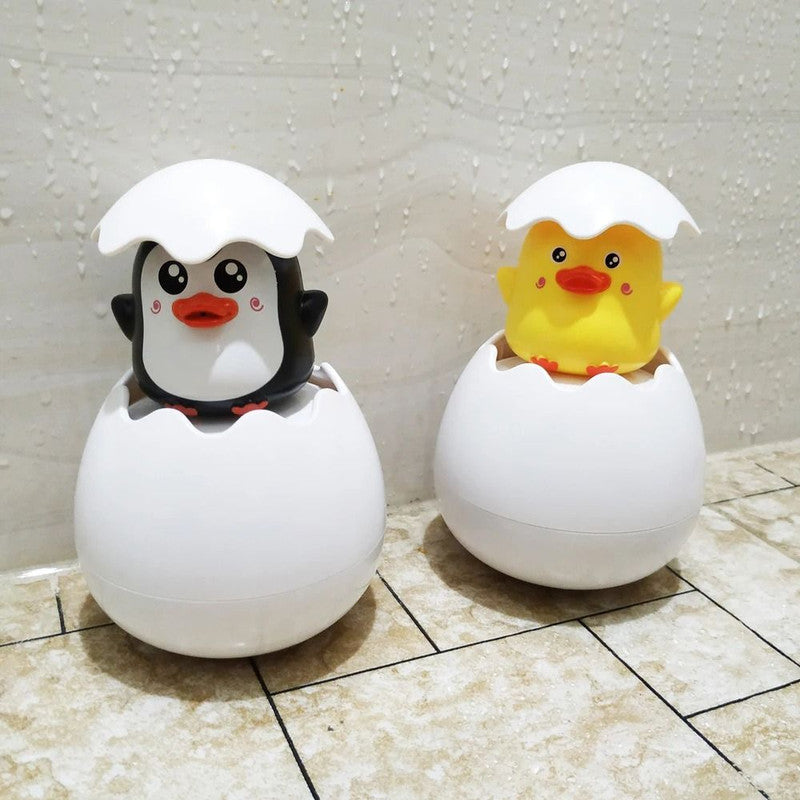 Cute Baby Bathing Duck & Penguin Water Spray Toy