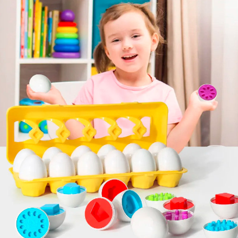 Dimple Fun Egg Matching Toy For Toddlers
